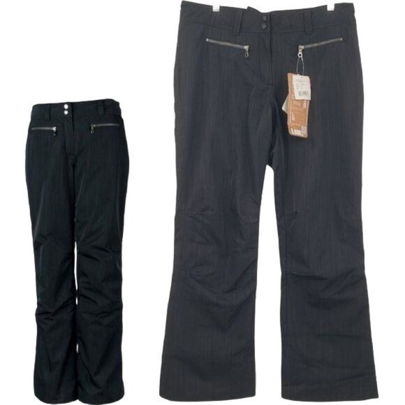 Obermeyer Pants - OBERMEYER Lennox Black Ski Snowboard Winter Pants 10 NWT
